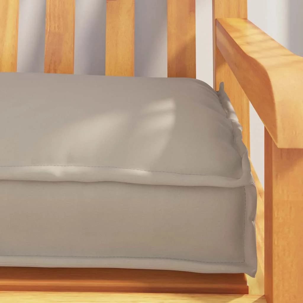 Blazina za palete Taupe 200 x 40 x 8 cm Oxford blago - slika 5