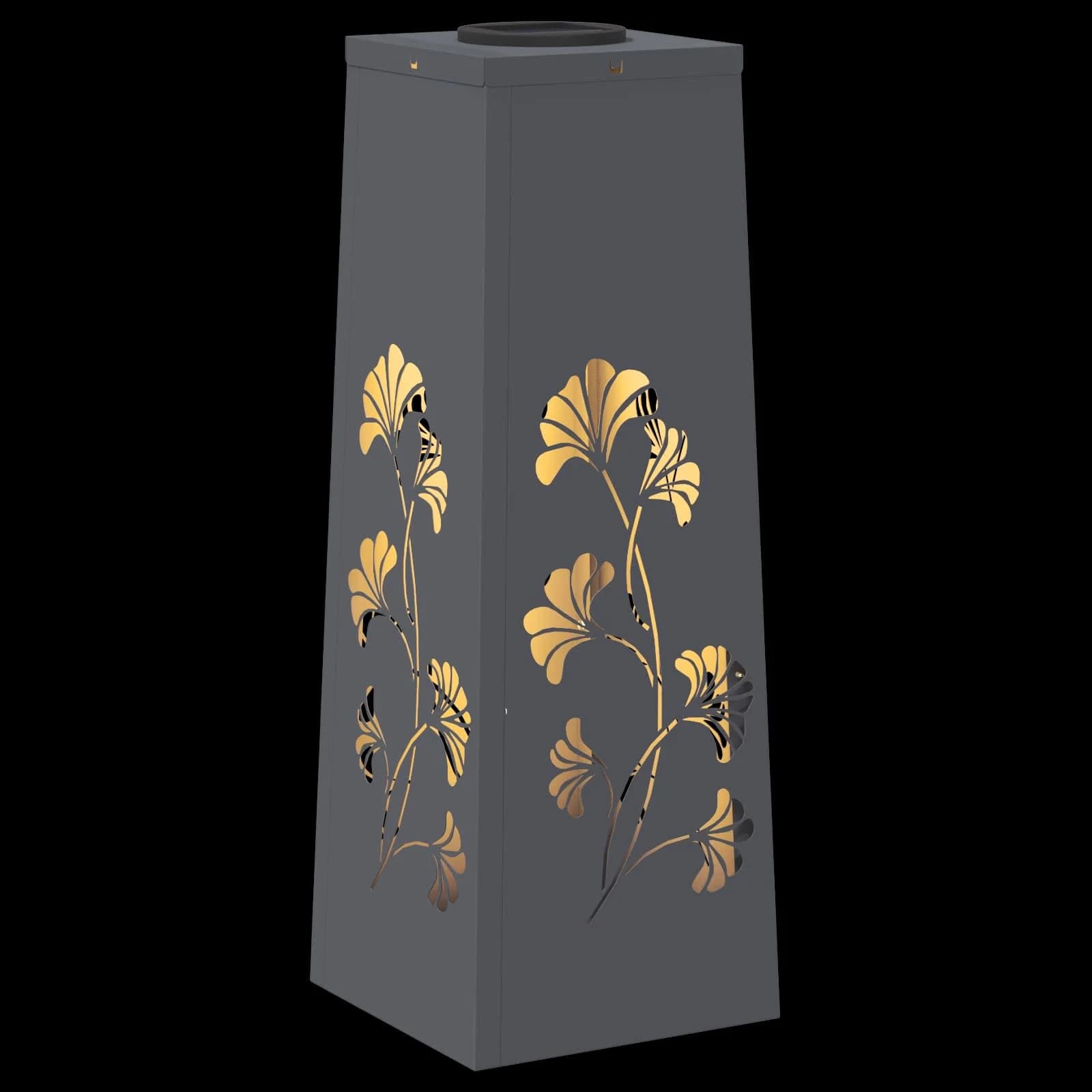 Solarno LED svetilo za pot 2 kos Toplo bela 18 x 18 x 50 cm - slika 12
