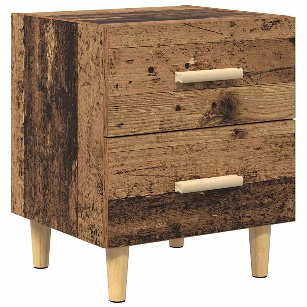 Posteljna omarica Star les 40 x 35 x 47.5cm Inženirski les - slika 2