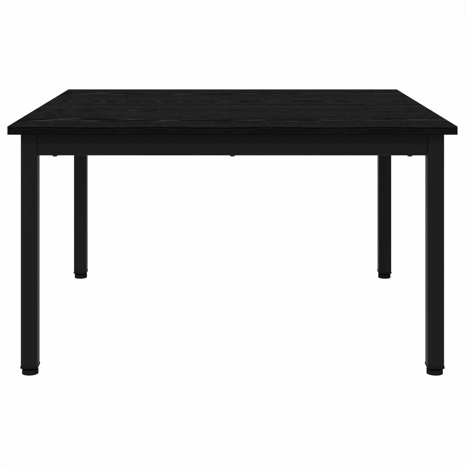 Klubska miza Črna Orehovina 80 x 80 x 45 cm Inženirski les - slika 6