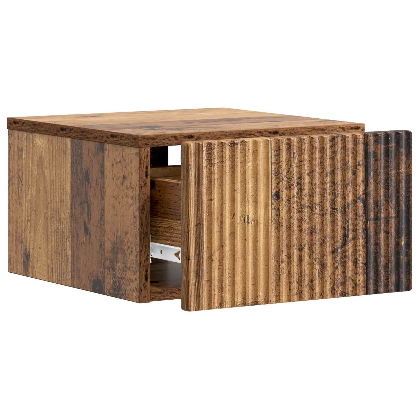 Stenski nočni omarici 2 kos Star les 33 x 34,5 x 20 cm - slika 6