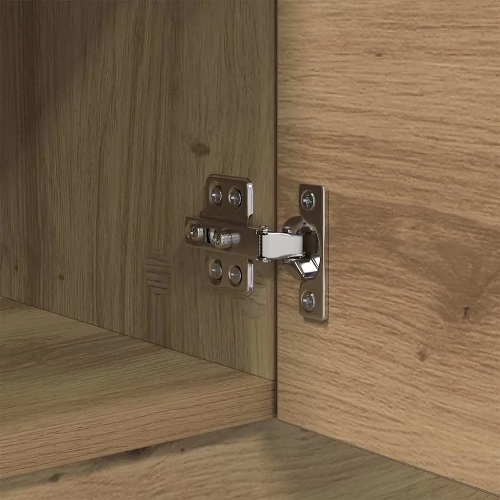 Klubska miza Umetni hrast 102 x 50 x 36cm Inženirski les - slika 10