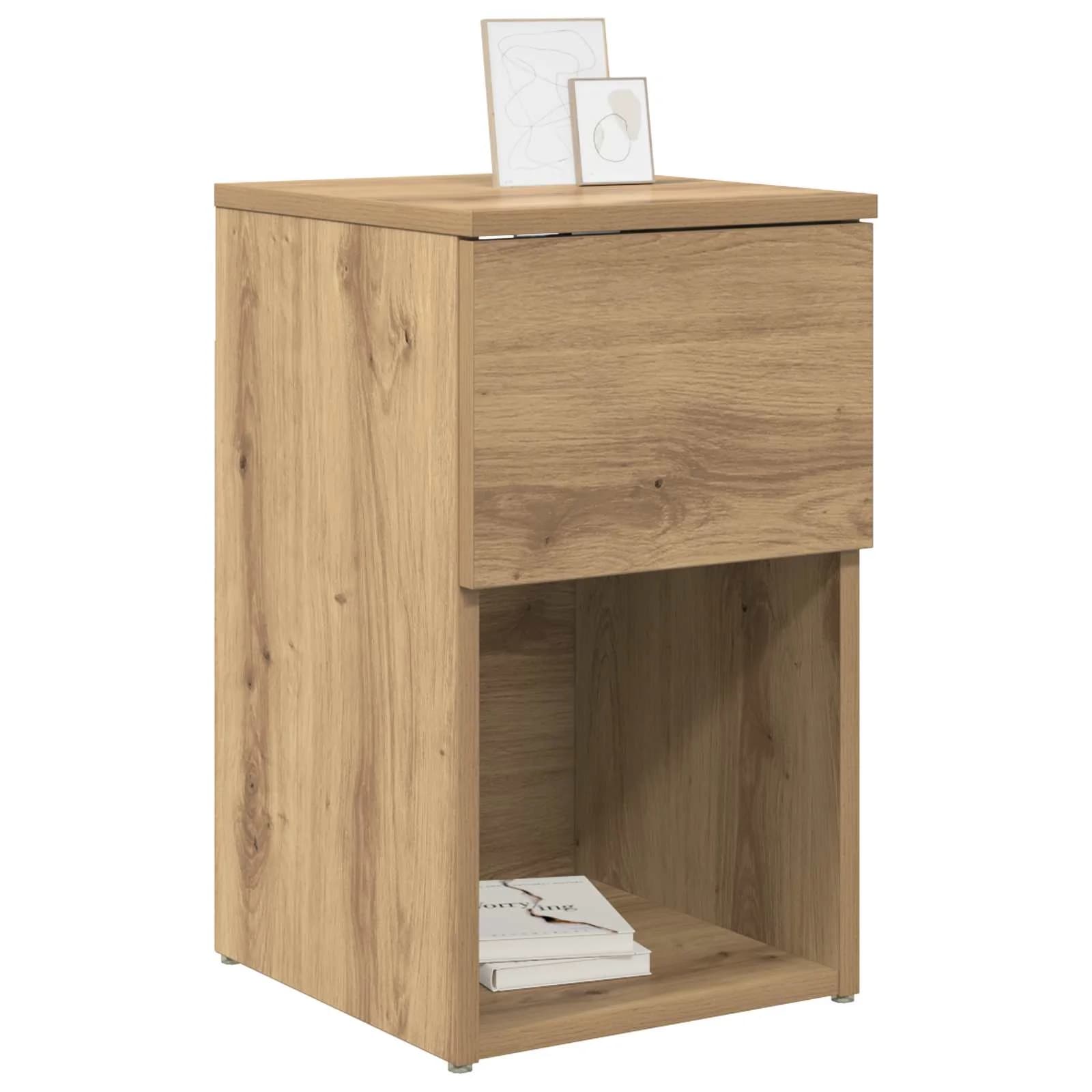 Posteljna omarica Artisan hrast 29 x 31,5 x 49 cm - slika 3