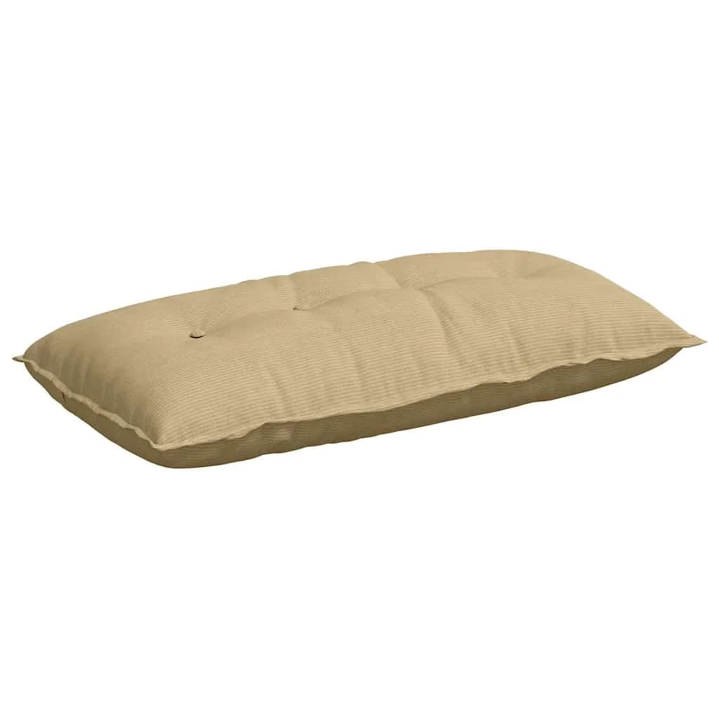 Poglavni vzglavnik Siva zelena 100 x 50 cm Žametna tkanina - slika 2