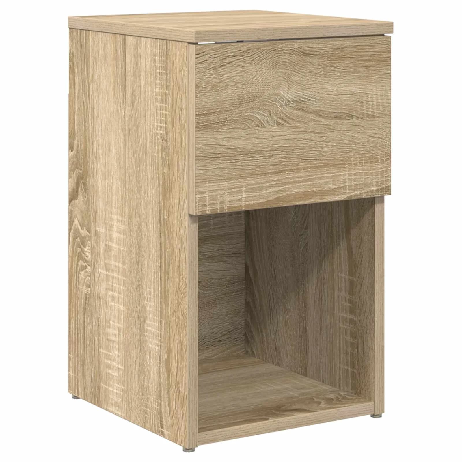 Posteljna omarica 2 kos Sonoma hrast 29 x 31,5 x 49 cm - slika 5