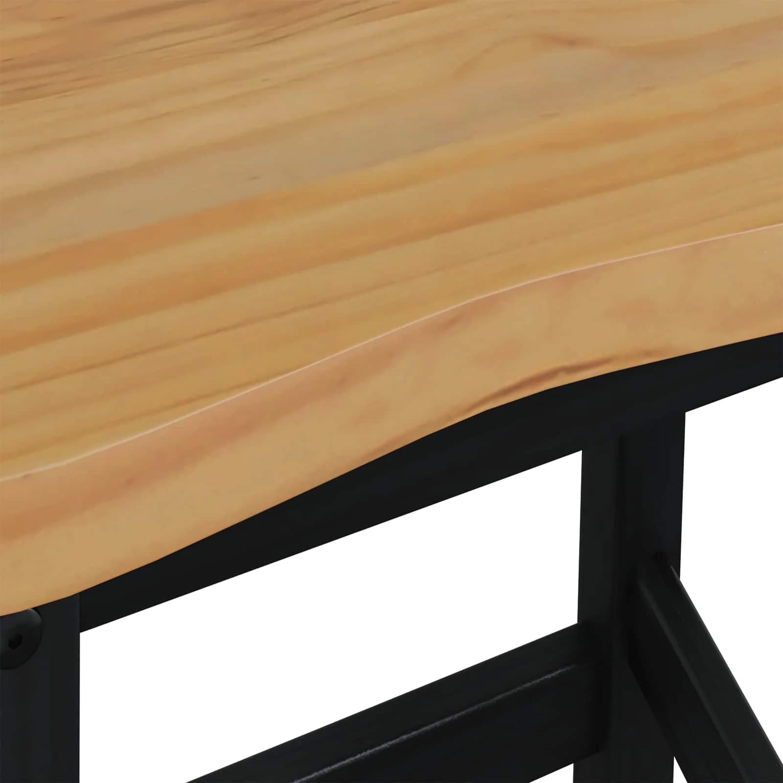 Visok barski stol EKAI 2 kos Črna 40 x 29 x 63 cm - slika 8