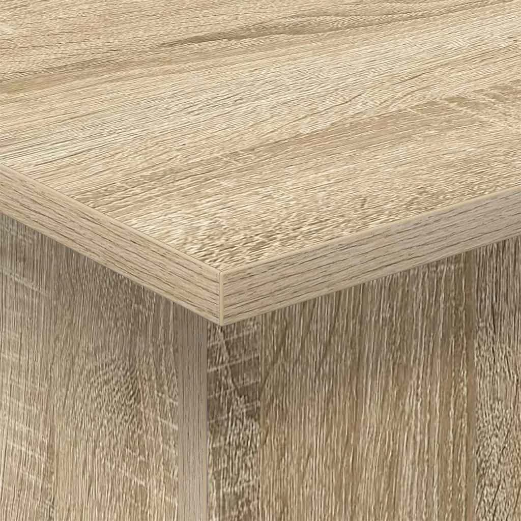 Stranska miza Sonoma hrast 35,5 x 35 x 40 cm Inženirski les - slika 8