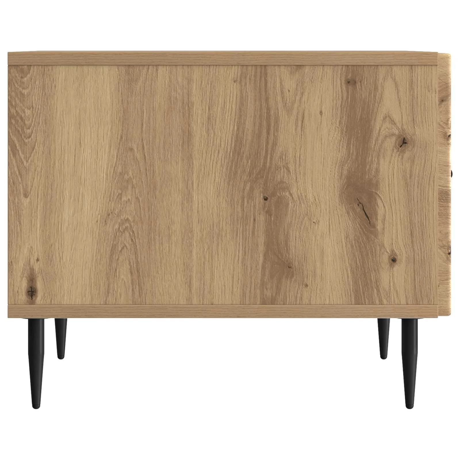 Klubska miza Artisan hrast 49 x 50 x 40 cm Inženirski les - slika 6