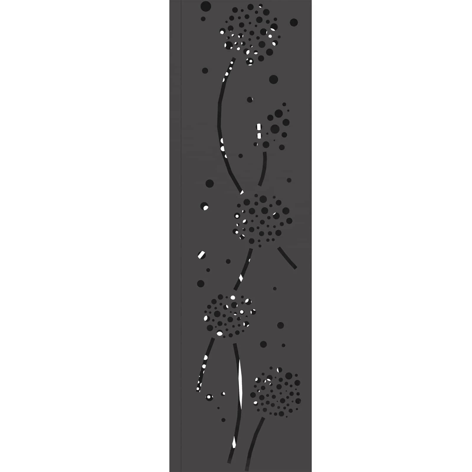 Solarno LED svetilo za pot 2 kos Toplo bela 18 x 18 x 80 cm - slika 11