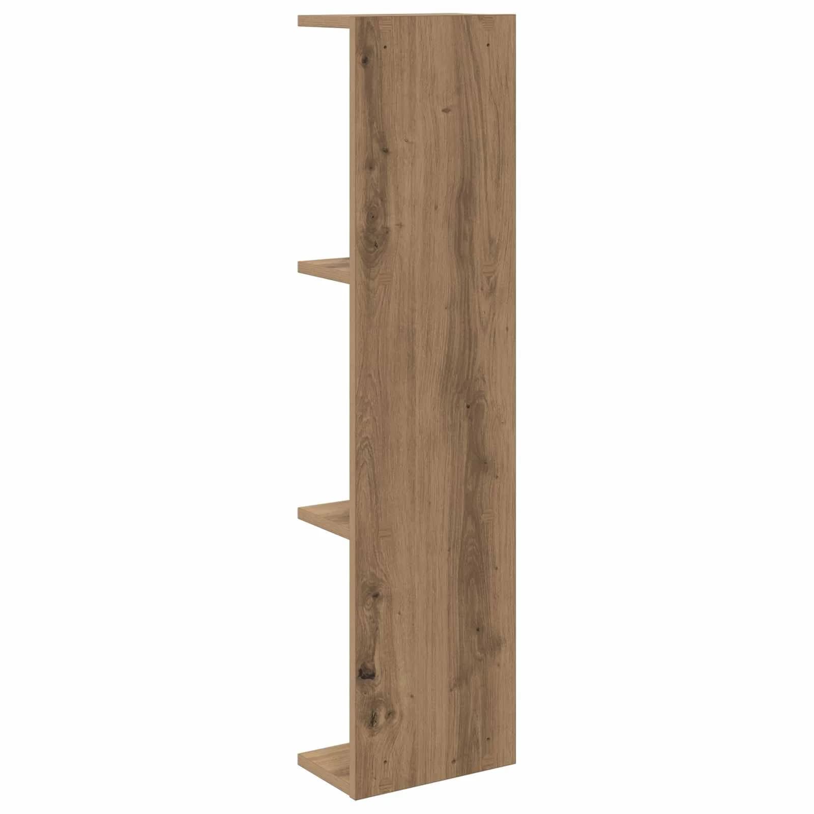 Stenska polica 2 kos Artisan hrast 25 x 15 x 100 cm - slika 6