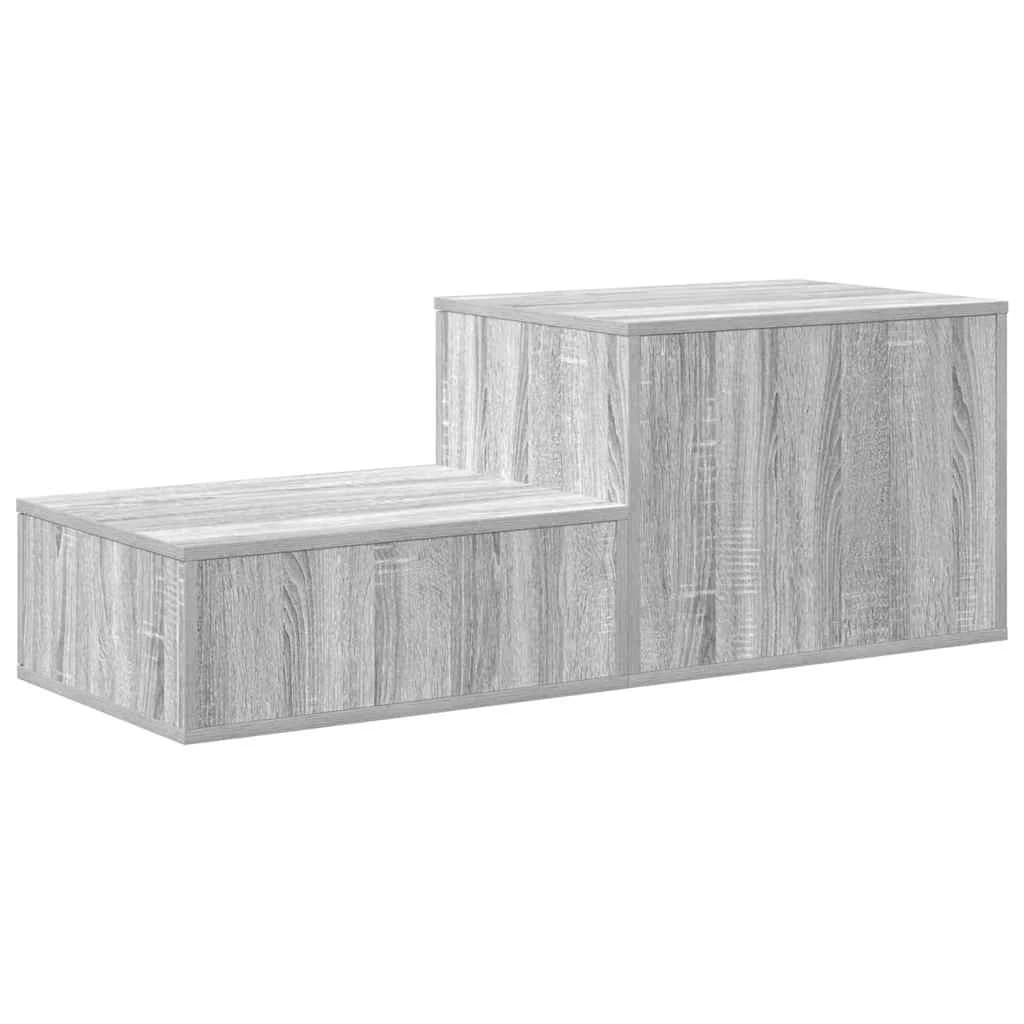 Omarica za shranjevanje 2 kos Siva Sonoma 103 x 41 x 40 cm - slika 9