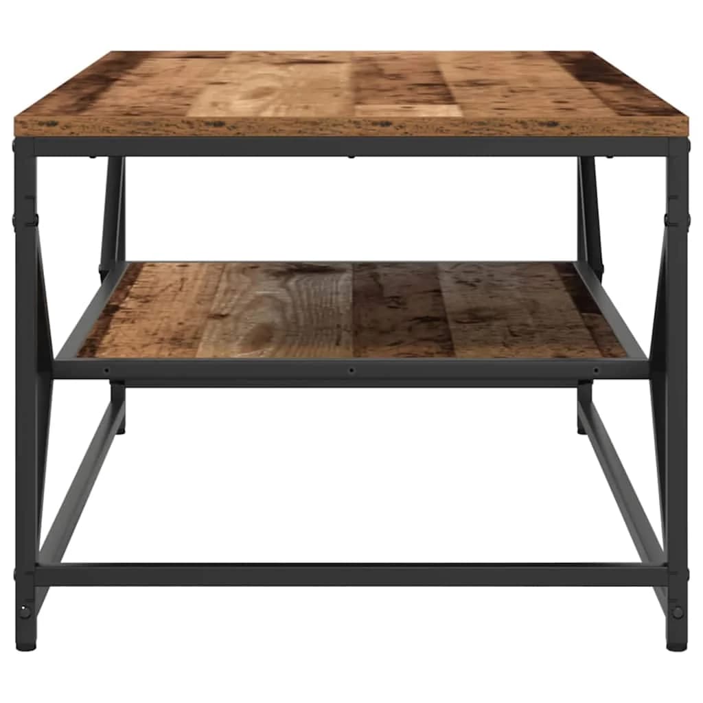 Klubska miza Star les 90 x 50 x 40 cm Inženirski les in jeklo - slika 6