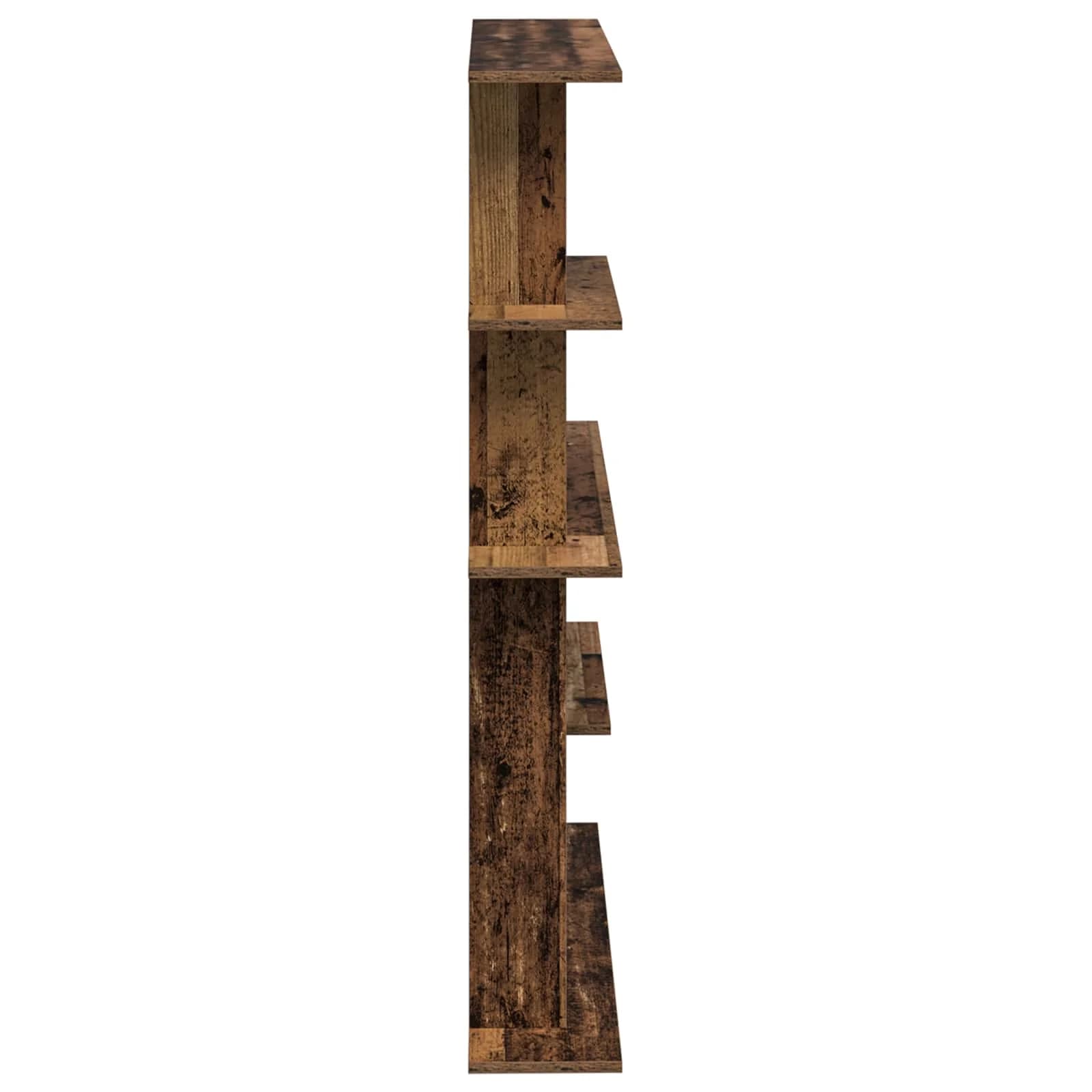 Stenska polica Star les 102 x 20 x 130 cm Inženirski les - slika 5