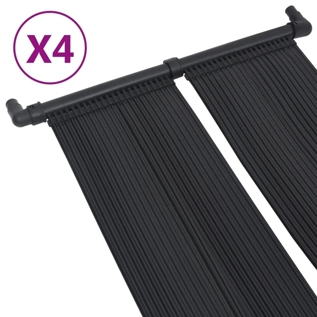 Solarni grelni panel za bazen 4 kosi 80x310 cm - slika 2