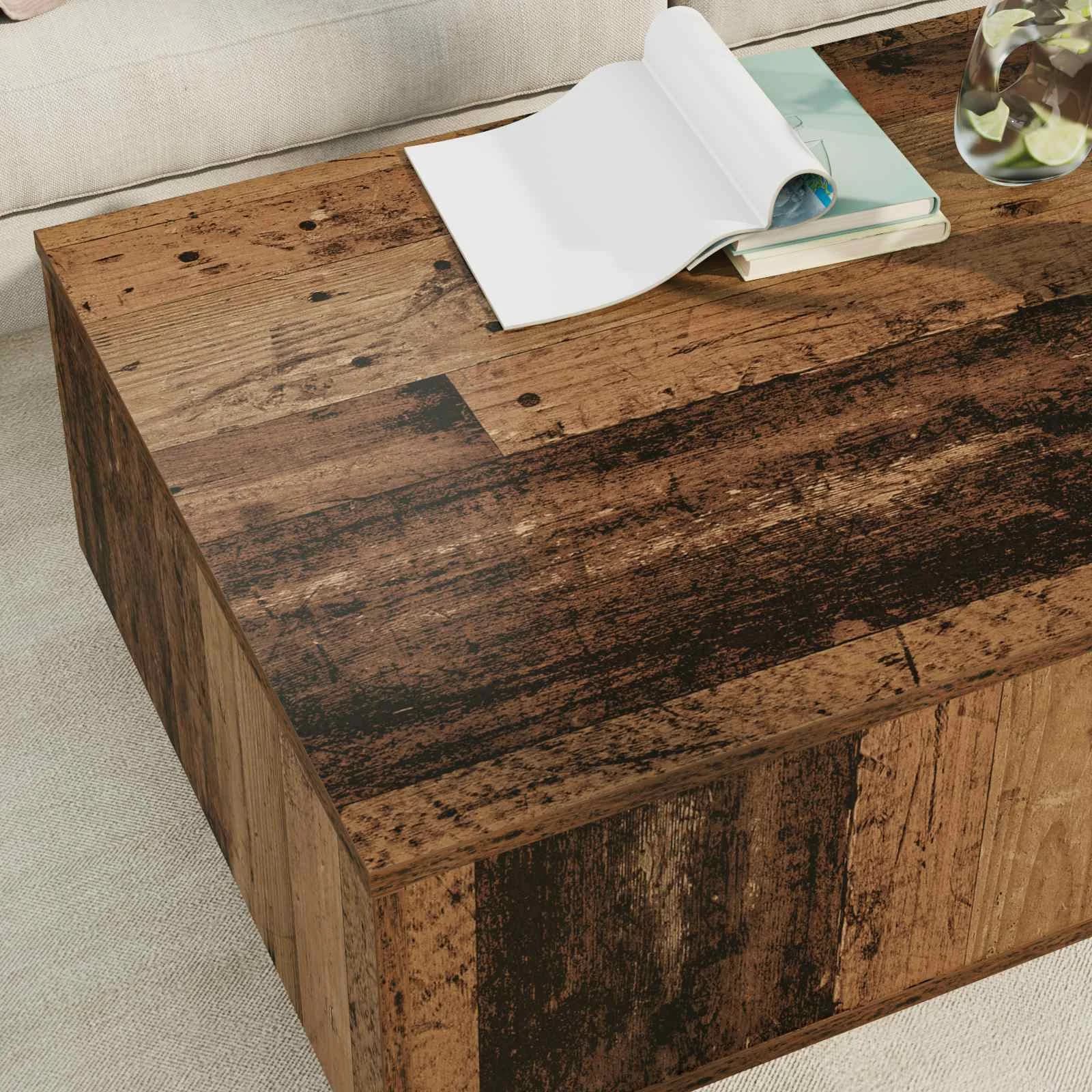 Klubska miza Star les 95 x 55 x 31 cm Inženirski les - slika 4