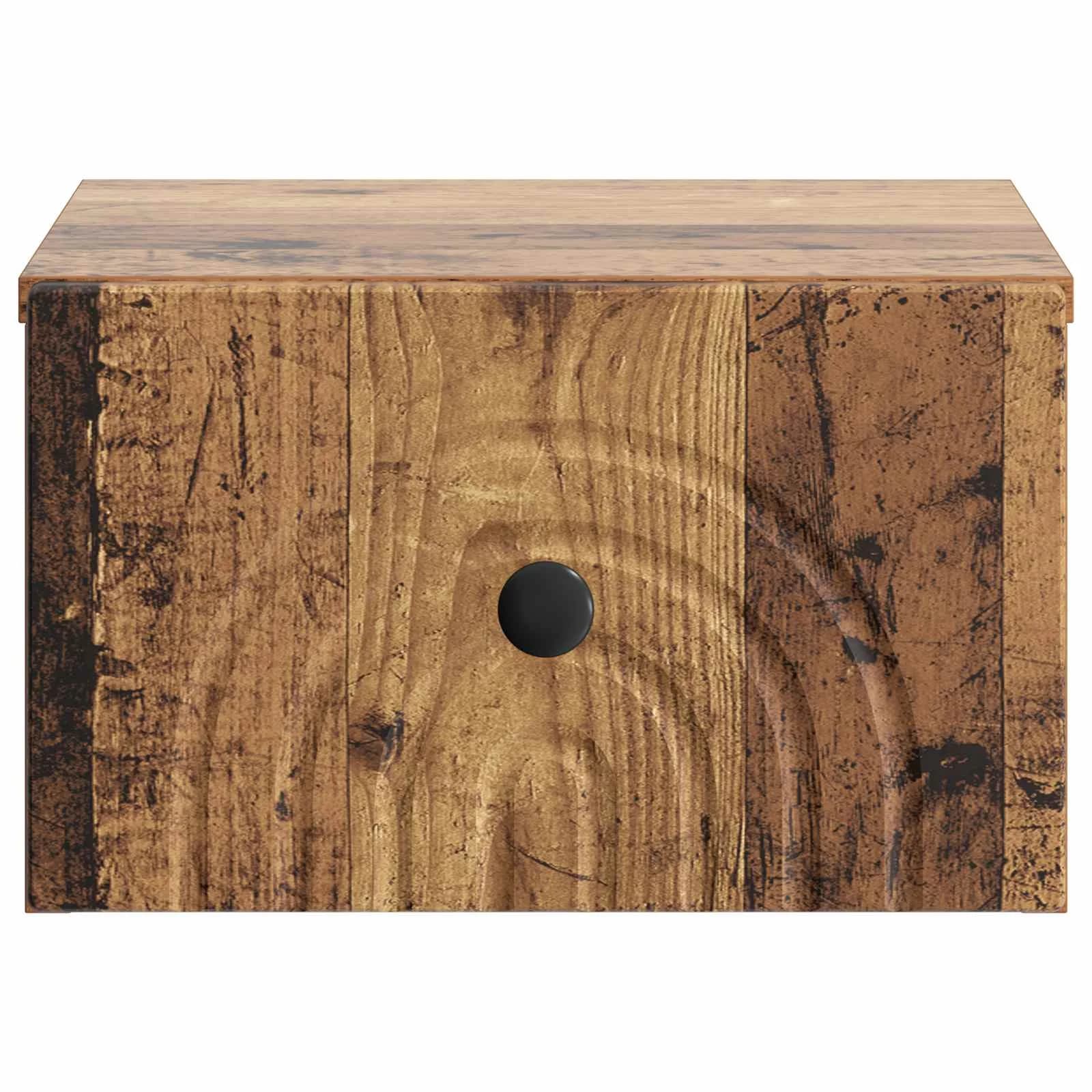 Stenski nočni omarici Star les 33 x 34,5 x 20 cm Inženirski les - slika 5