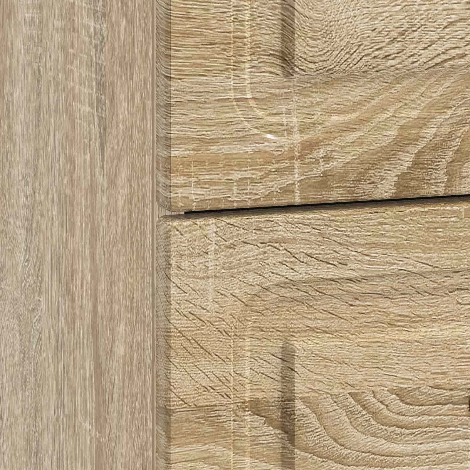 Nočna omarica Sonoma hrast 43 x 34,5 x 44,5 cm Inženirski les - slika 8