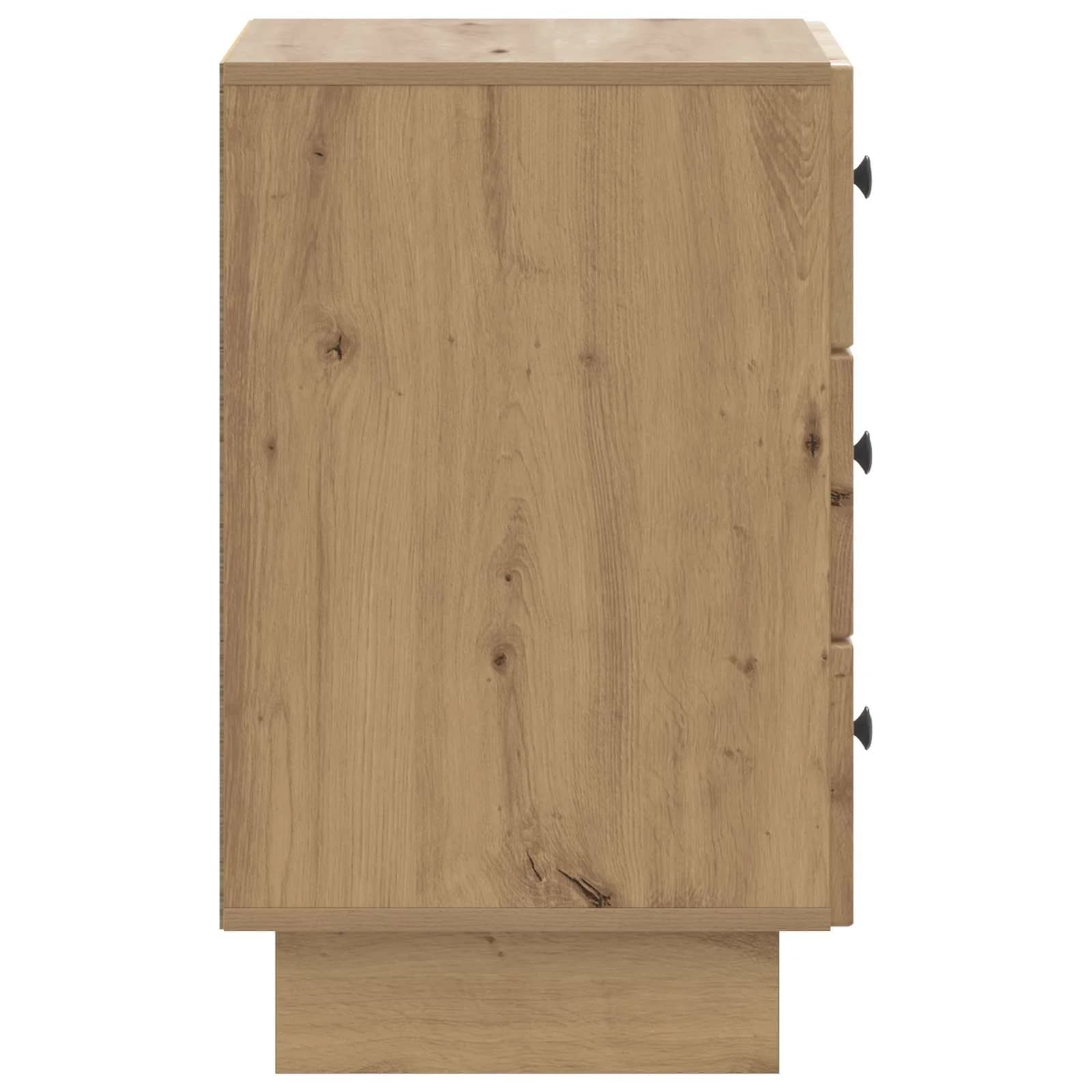 Nočna omarica Artisan hrast 43 x 41 x 66,5 cm Inženirski les - slika 6