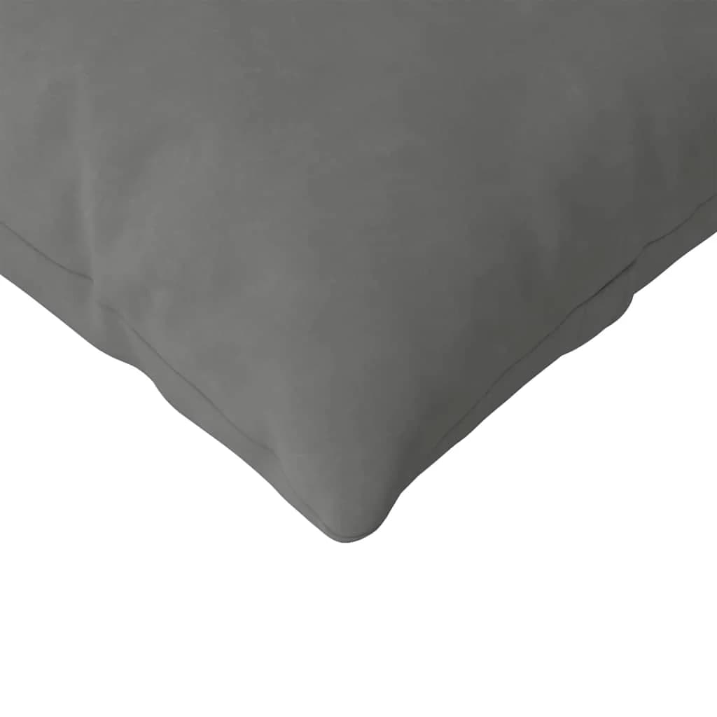 Blazine za kavč 2 pcs Temno siva 200 x 40 cm blago - slika 7