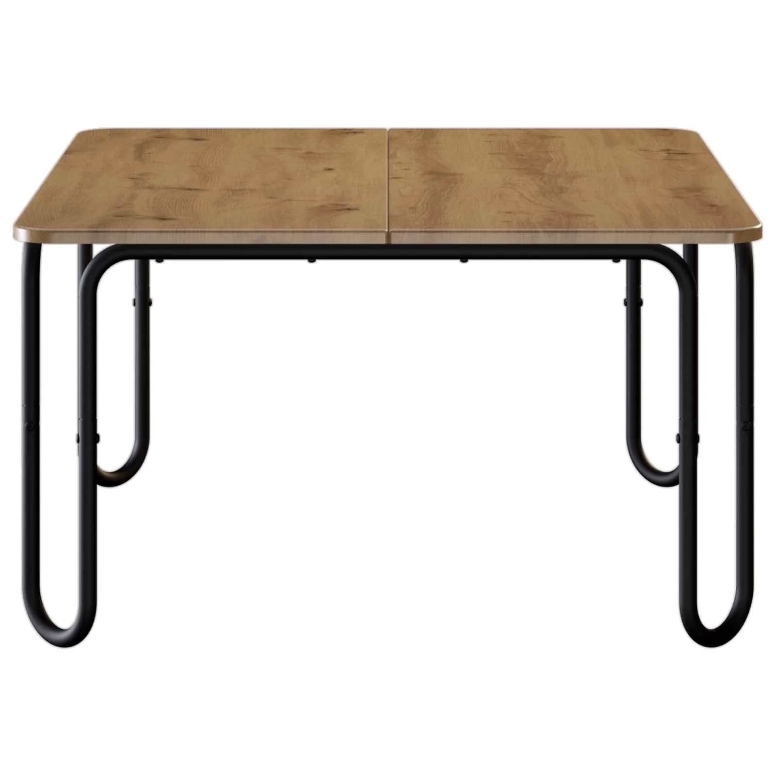 Klubska miza Artisan hrast 100 x 100 x 45 cm Inženirski les - slika 3
