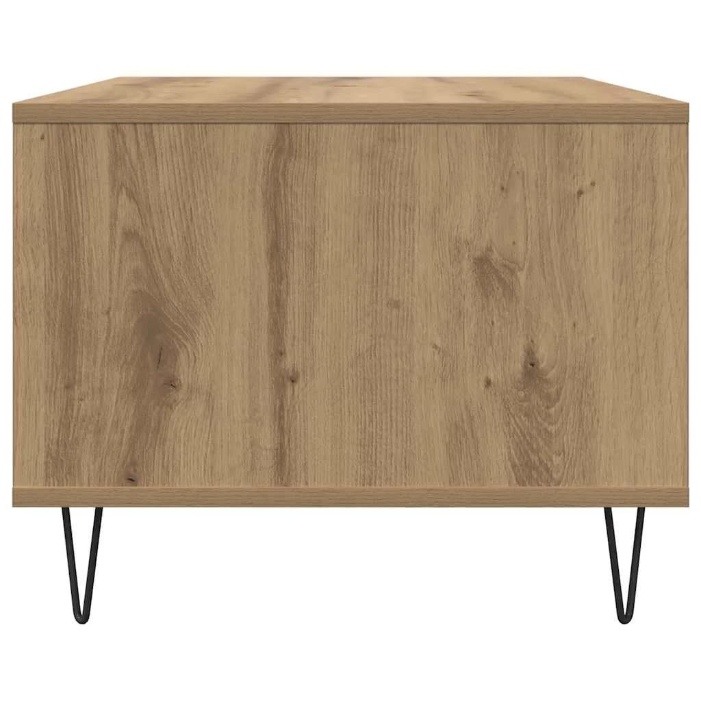 Klubska miza artisan hrast 60 x 50 x 40 cm Inženirski les - slika 6