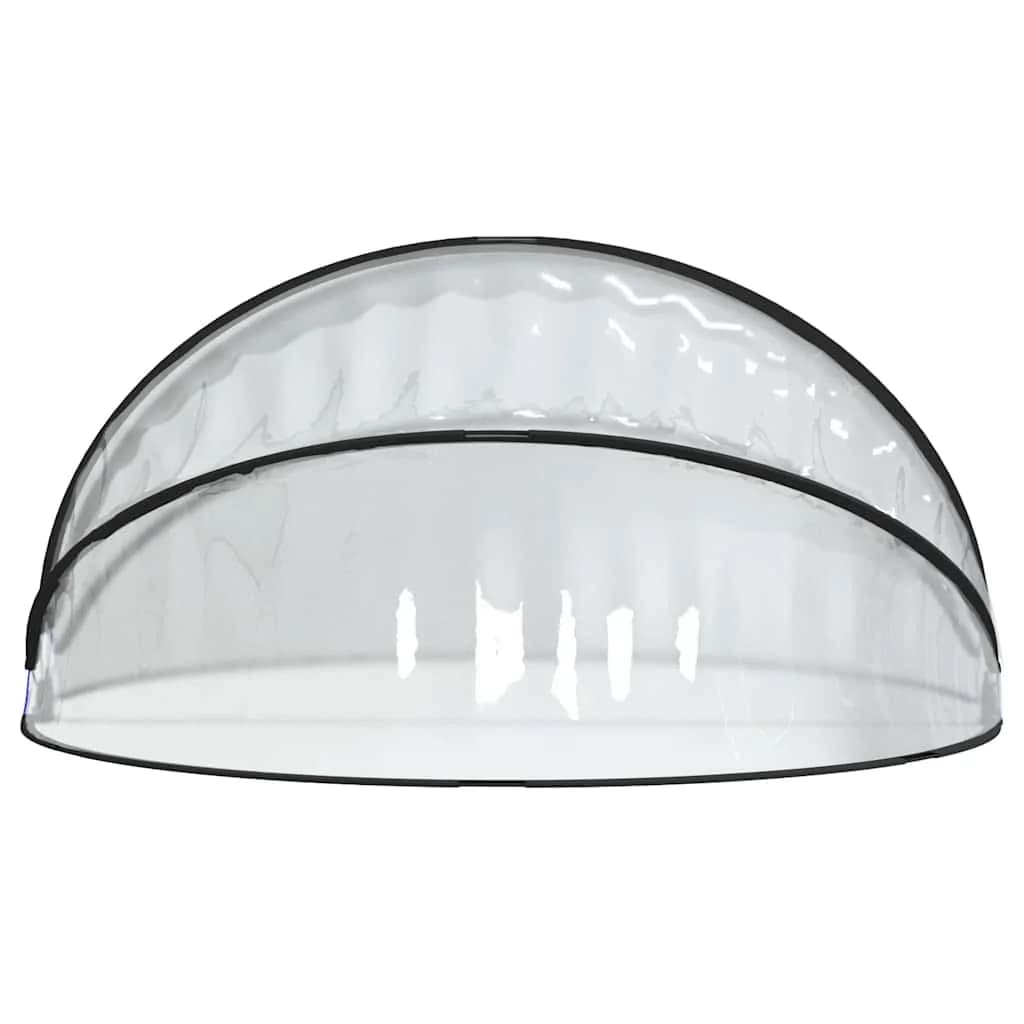 Kupola za bazen okrogla 315x158 cm PVC - slika 5