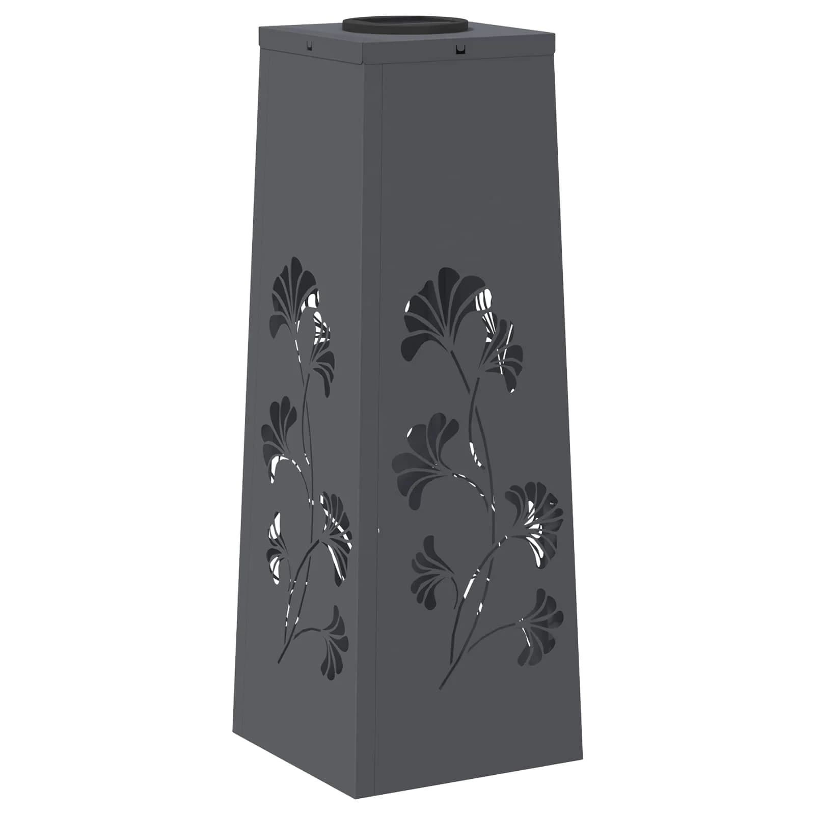 Solarno LED svetilo za pot 2 kos Toplo bela 18 x 18 x 50 cm - slika 4