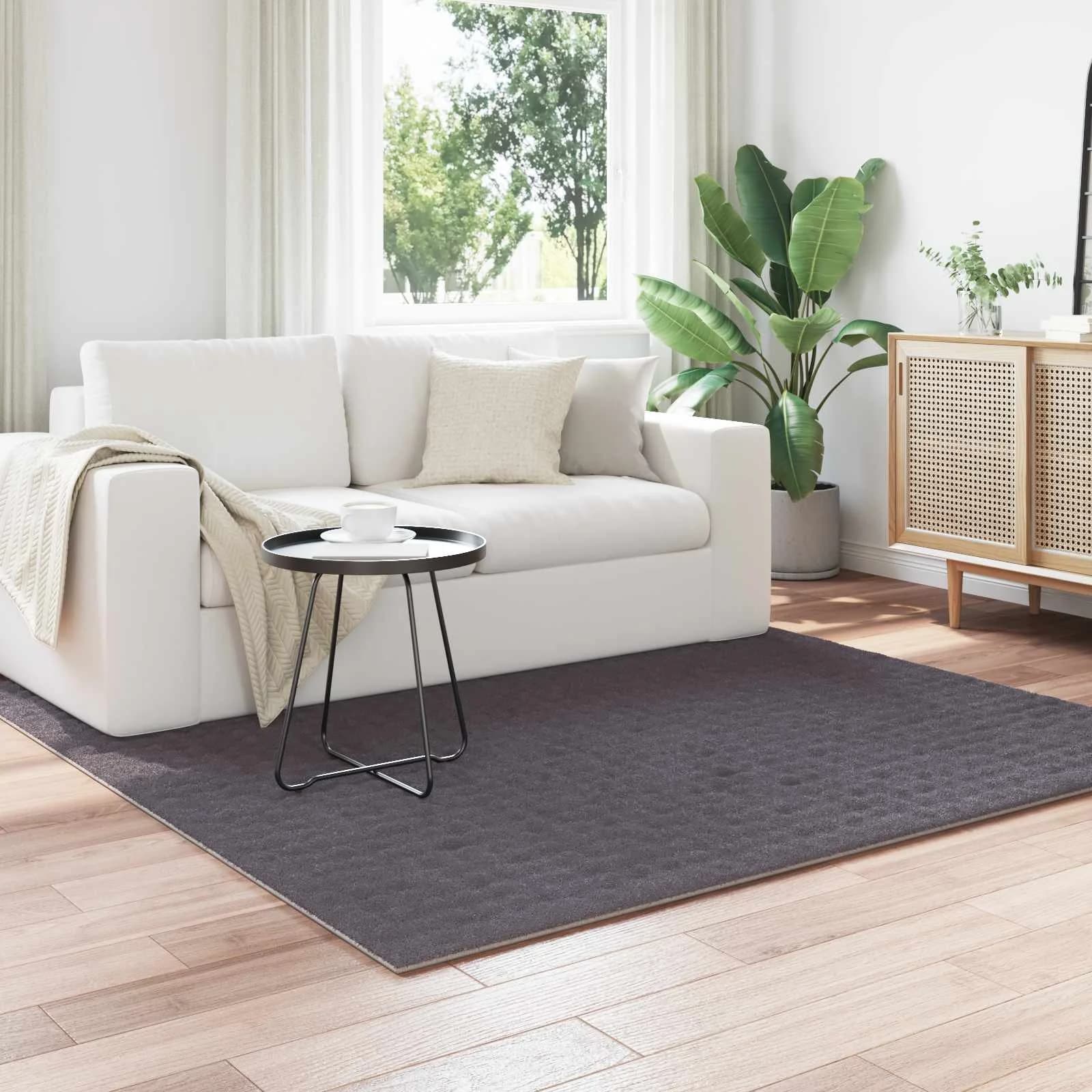 Preproge za površine SIROLO Antracit 120 x 120 cm Poliester