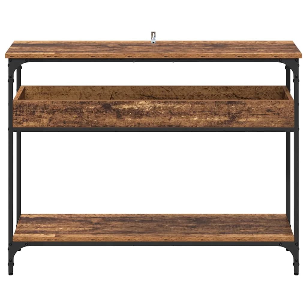 Konzolna miza Star les 100 x 29 x 75 cm Inženirski les - slika 5
