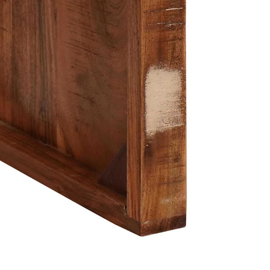 Stranska miza Rjava 60 x 35 x 46 cm Trdna obnovljena les - slika 8