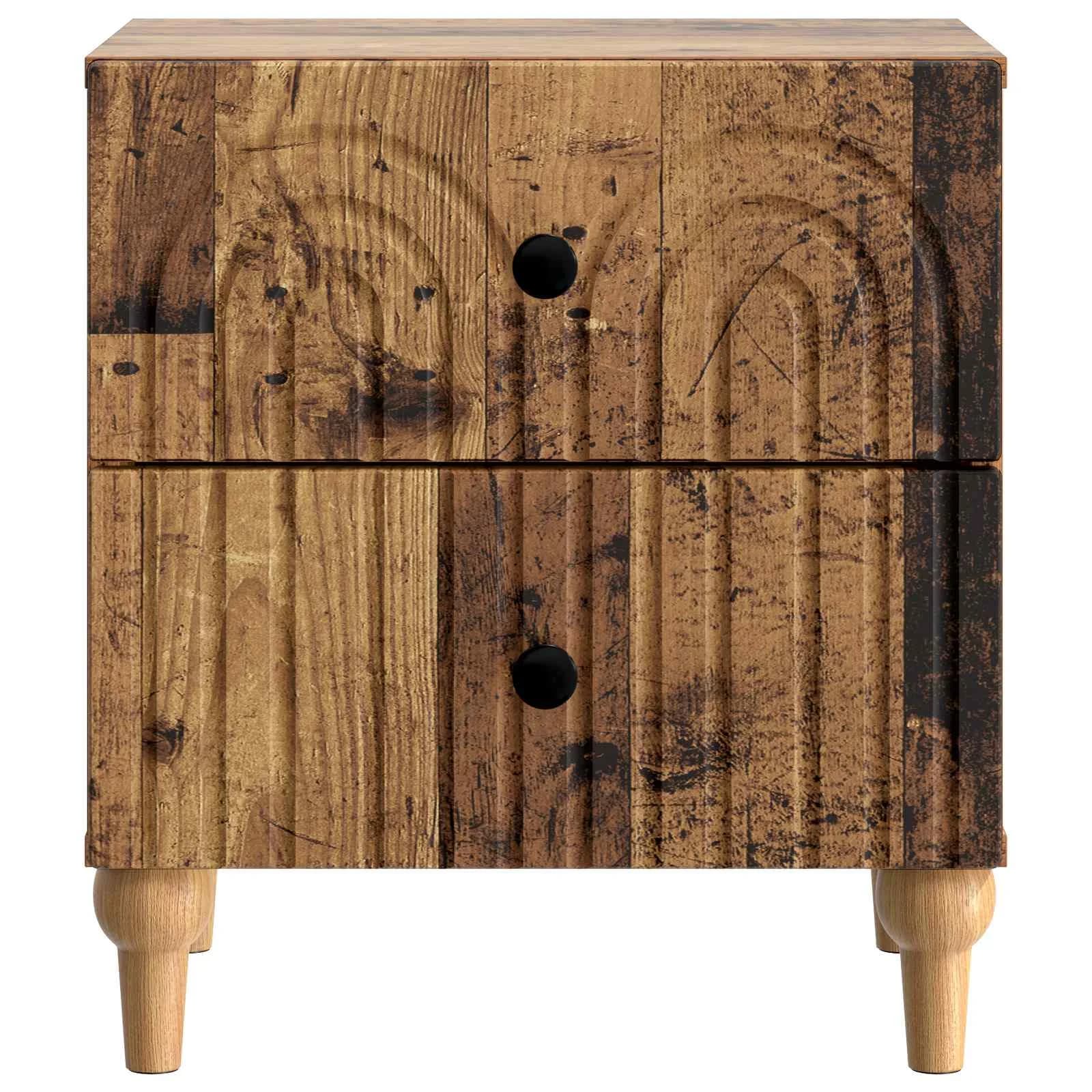 Nočna omarica Star les 43 x 34,5 x 48 cm Inženirski les - slika 5