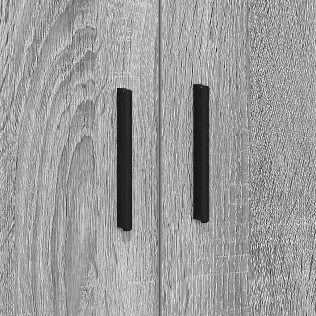 Omarica za shranjevanje 2 kos Siva Sonoma 103 x 41 x 40 cm - slika 11