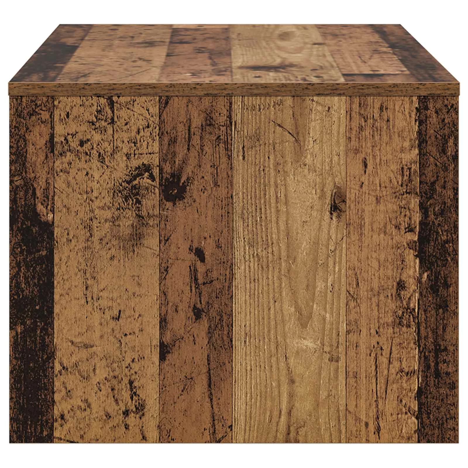 Klubska miza Star les 80 x 50 x 40 cm Inženirski les - slika 6