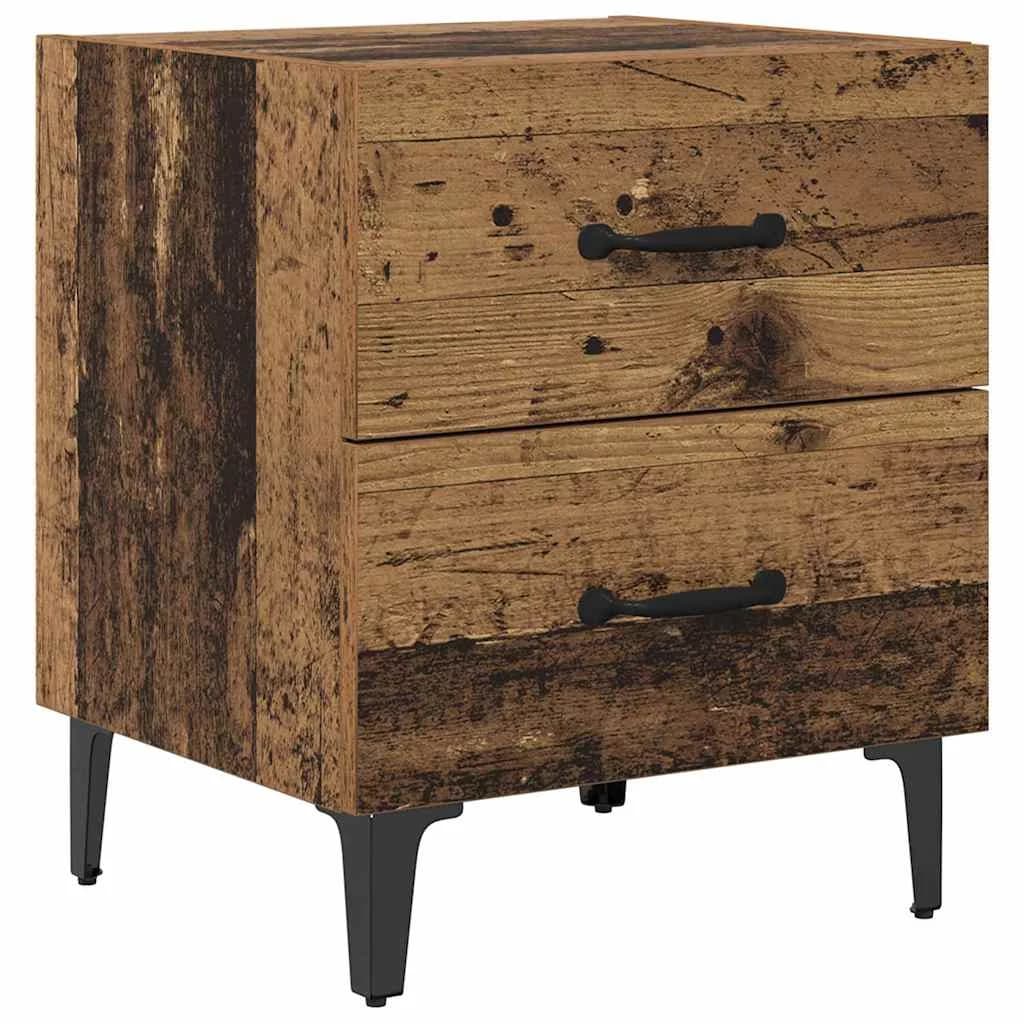 Posteljna omarica Star les 40 x 35 x 47,5 cm Inženirski les - slika 2
