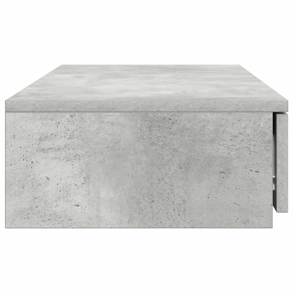 Posteljni predali s predalom Betonsko siva 80 x 36,5 x 16,5 cm - slika 7