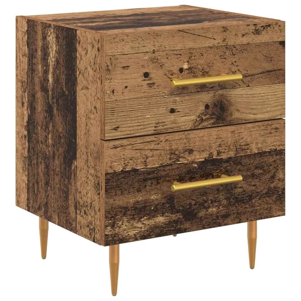 Nočna omarica 2 kos Star les 40 x 35 x 47,5 cm Inženirski les - slika 6