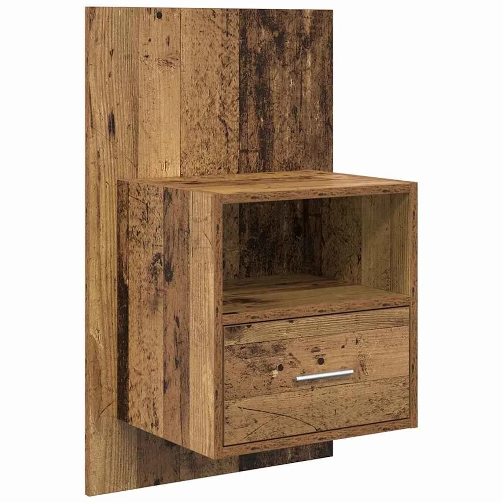 Nočna omarica 2 kos Star les 50 x 32.5 x 80 cm Inženirski les - slika 6