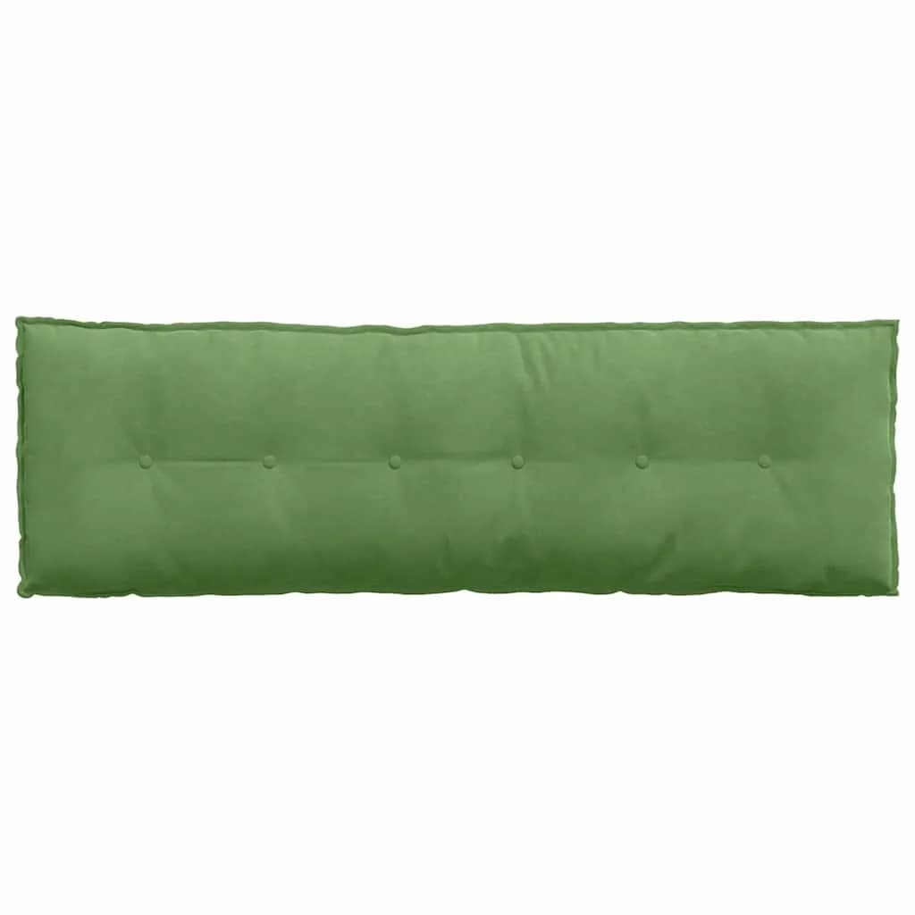 Poglavni vzglavnik Svetlo zelena 160 x 50 cm Žametna tkanina - slika 6