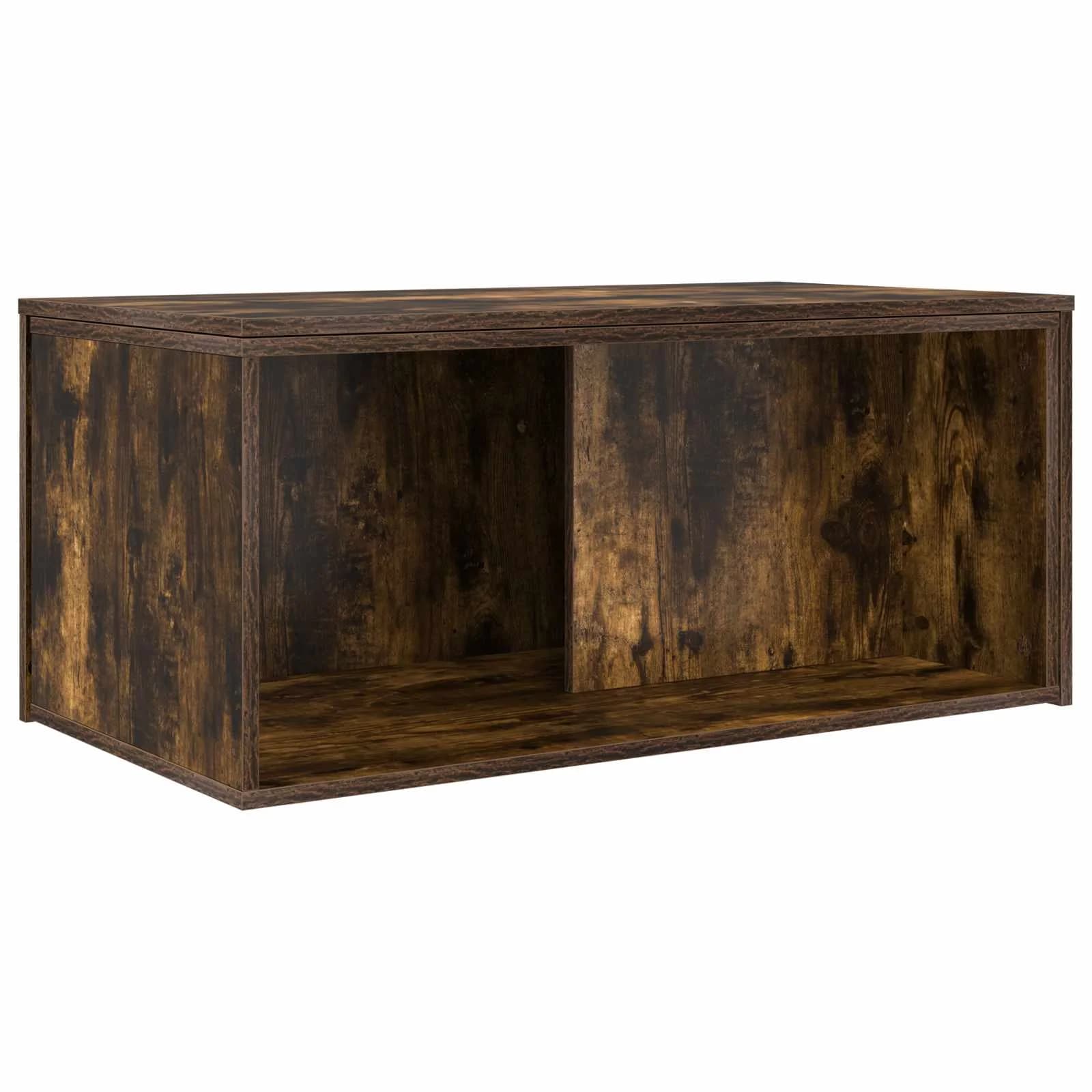 Set kavno mizico 2 kos Dimljeni oreh 90 x 48 x 40 cm - slika 5