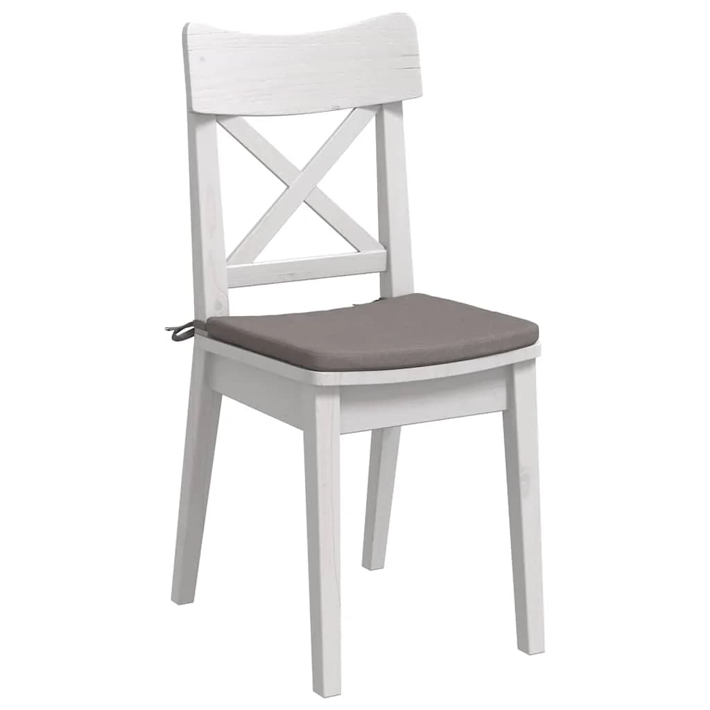 Sedežne blazine 4 kos blago Taupe 40 x 40 x 3 cm - slika 3