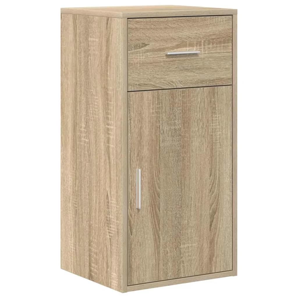 Kotniška miza s predalom Sonoma hrast 102 x 88 x 75 cm - slika 6