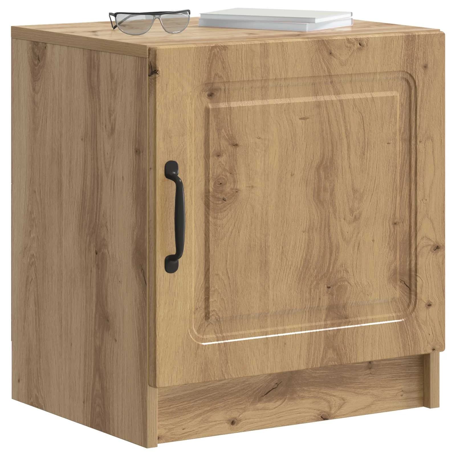 Nočna omarica Artisan hrast 43 x 34,5 x 47 cm Inženirski les - slika 3