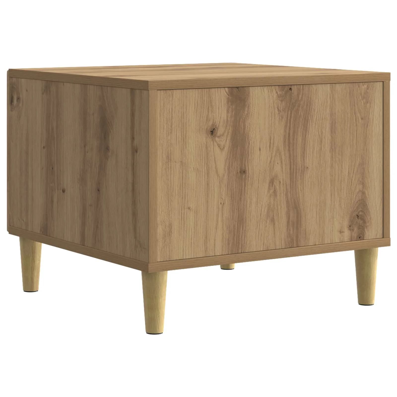 Klubska miza Artisan hrast 50 x 49 x 40 cm Inženirski les - slika 6