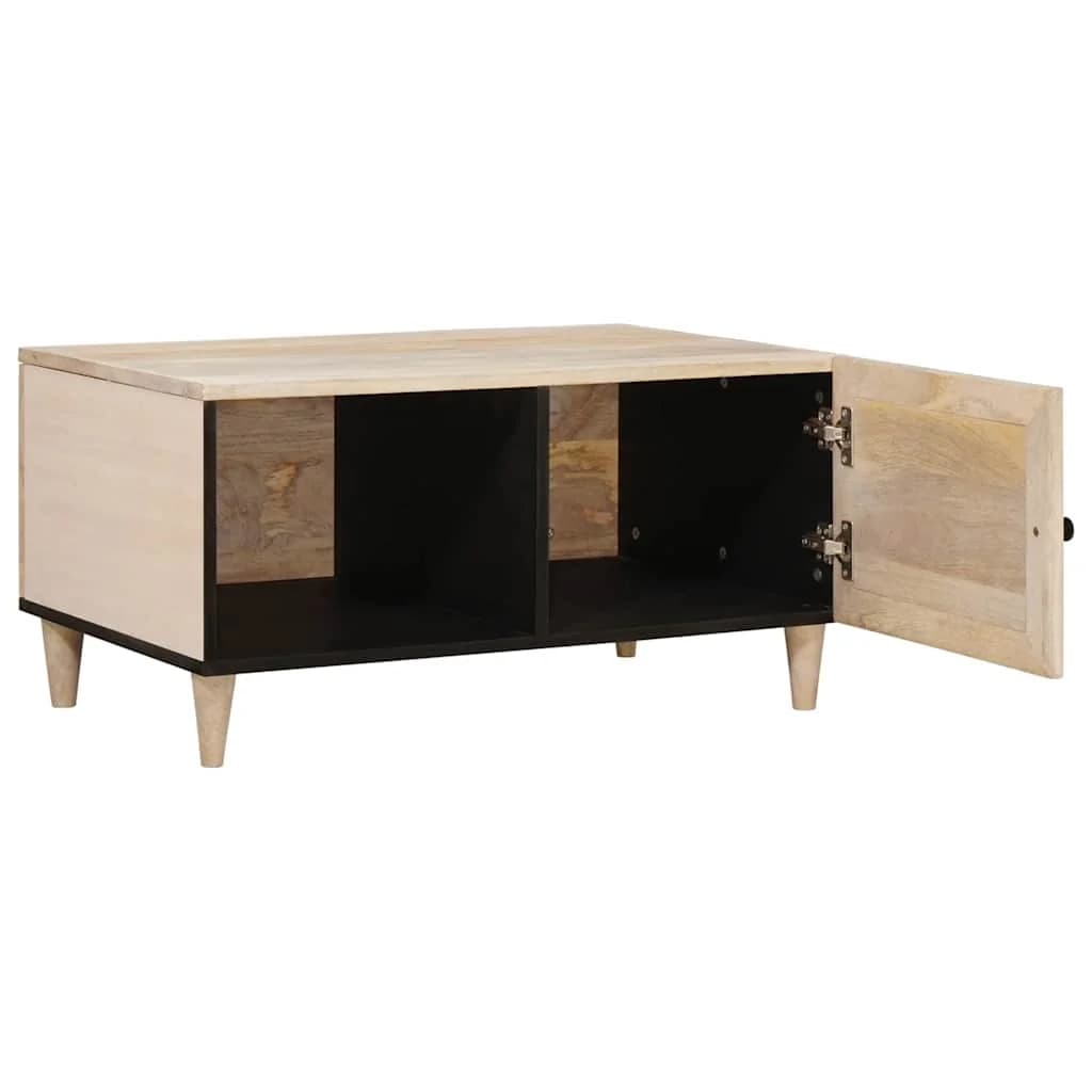 Klubska miza Bela 100 x 54 x 40 cm Inženirski les - slika 2