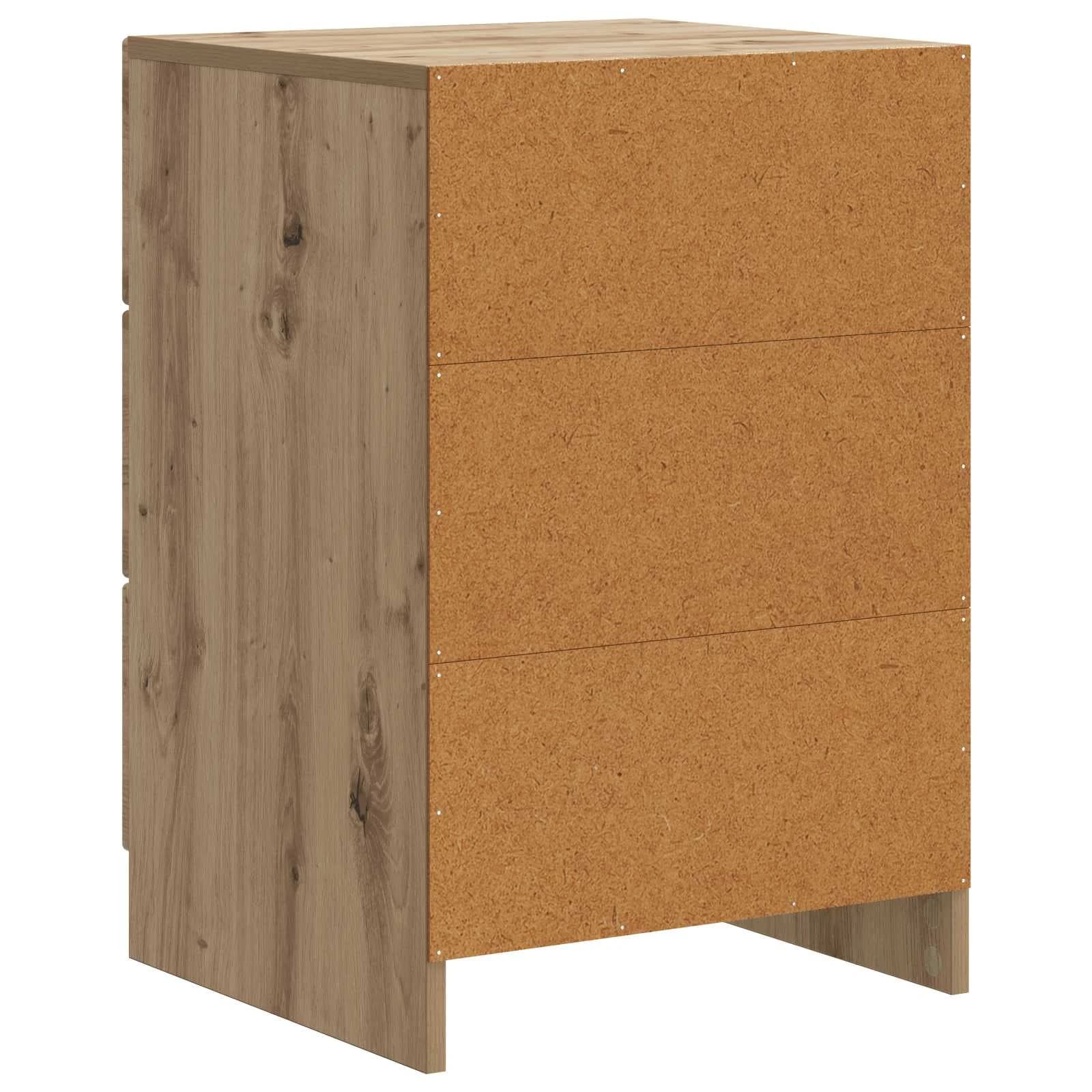 Nočna omarica Artisan hrast 43 x 41 x 63,5 cm Inženirski les - slika 7