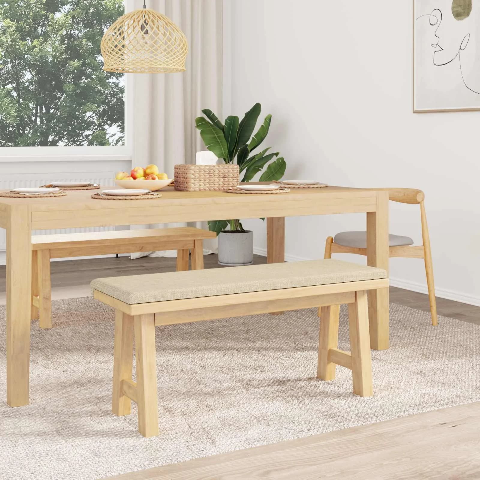 Blazina za klop Blago Krem Globina 35 cm - slika 3