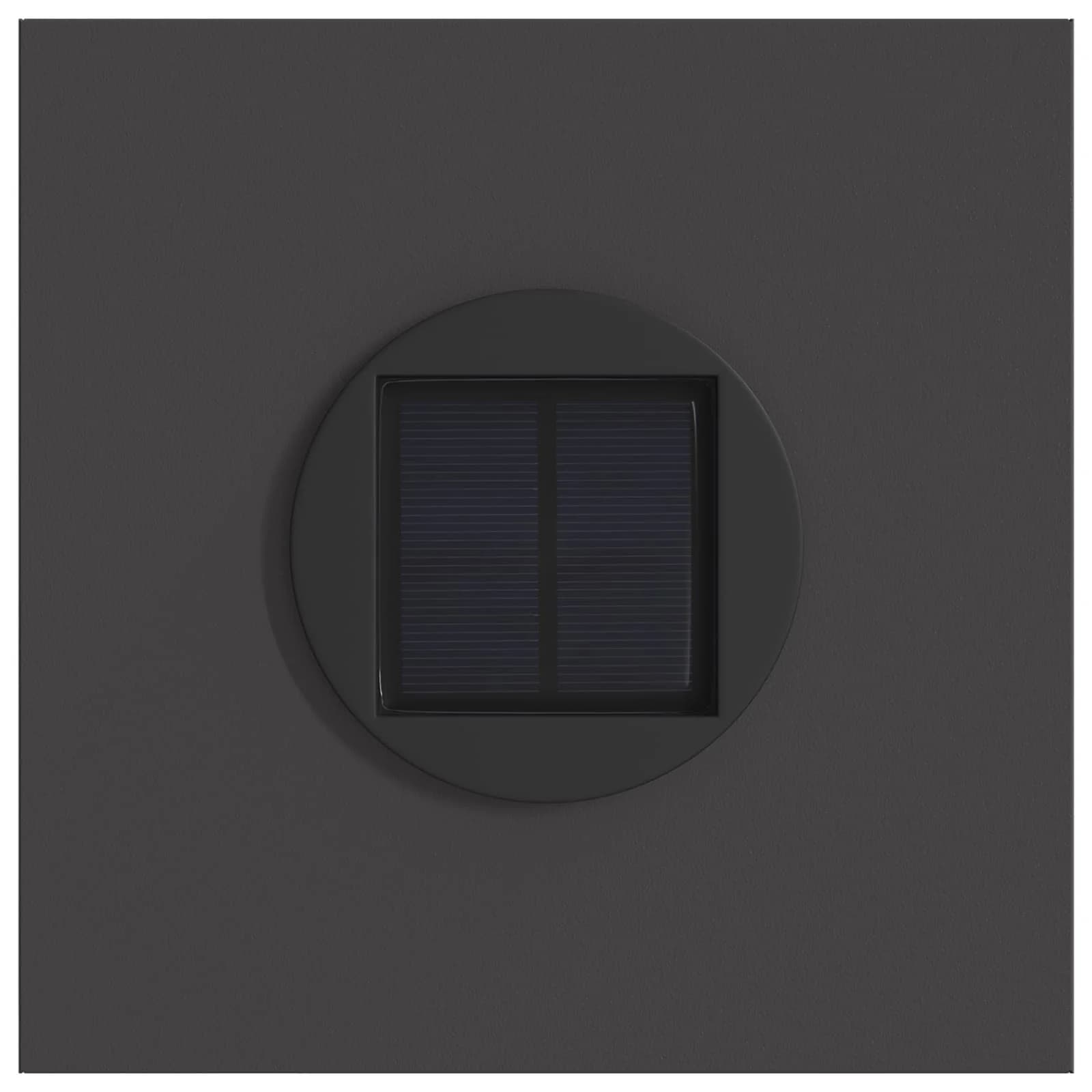 Solarno LED svetilo za pot 2 kos Toplo bela 18 x 18 x 80 cm - slika 7