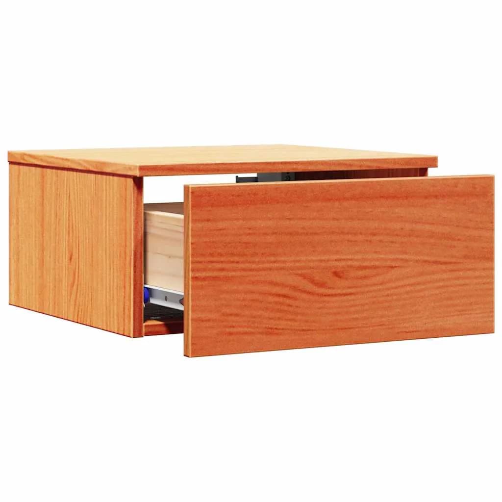 Nočna omarica 2 kos Voskast rjav 37 x 35 x 18,5 cm - slika 6