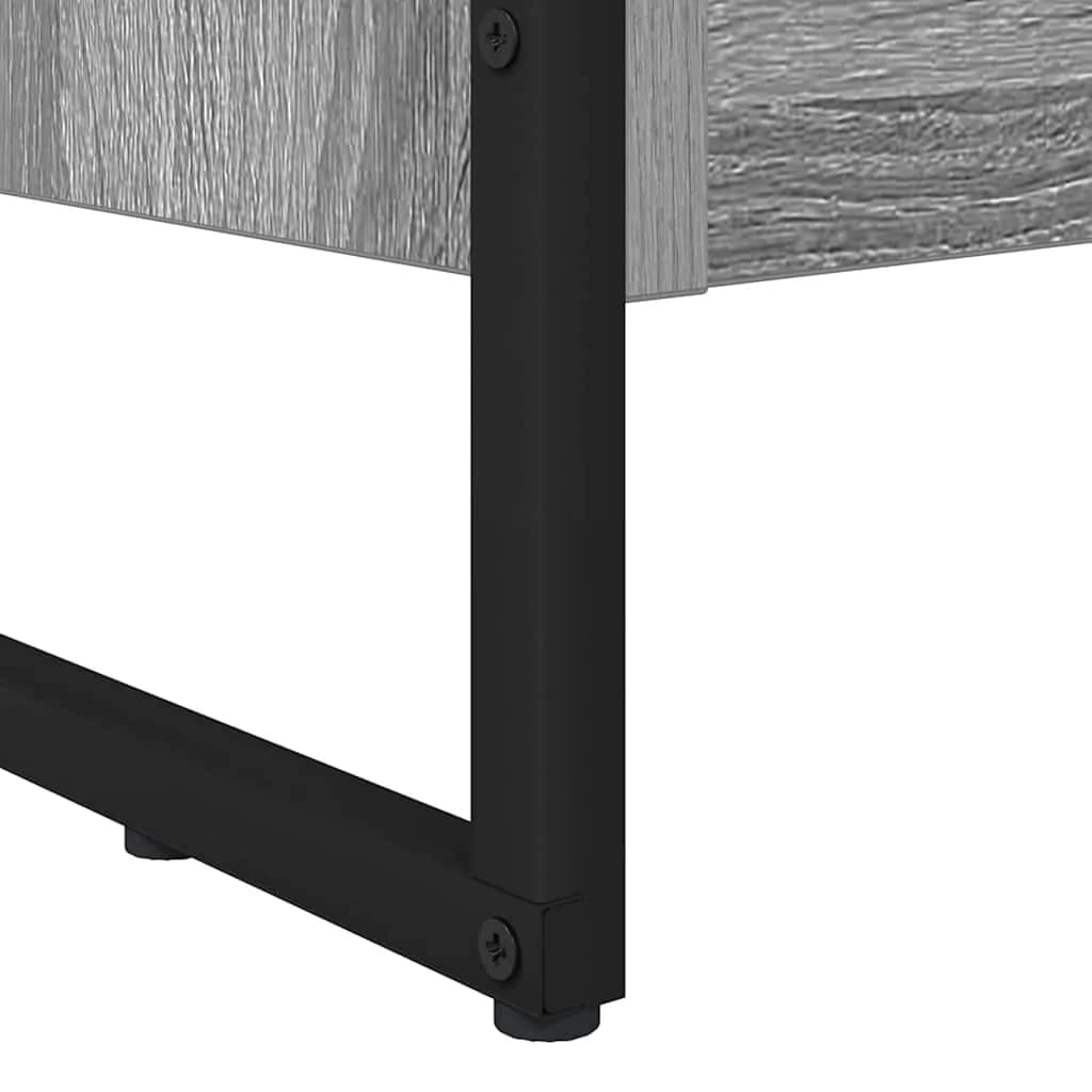 Knjigovni omar 60 x 30 x 86,5 cm Inženirski les Siva Sonoma - slika 9