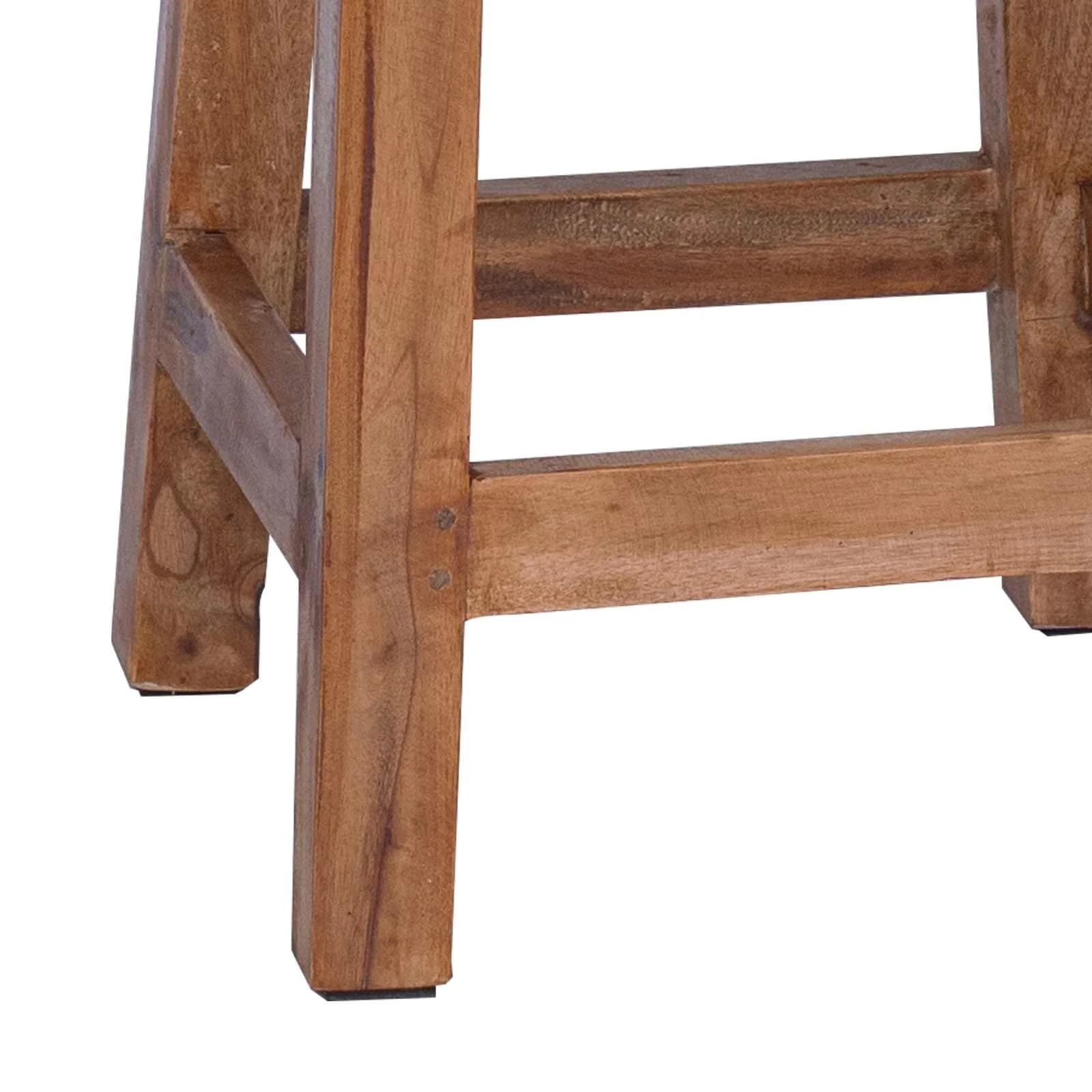 Stolica Naravna 30 x 30 x 47 cm Mahagonijevo les - slika 8